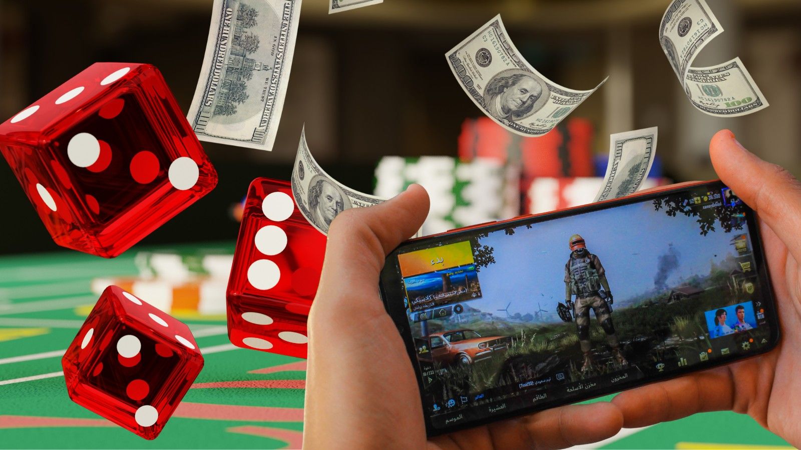 Interface van de Kaasino app